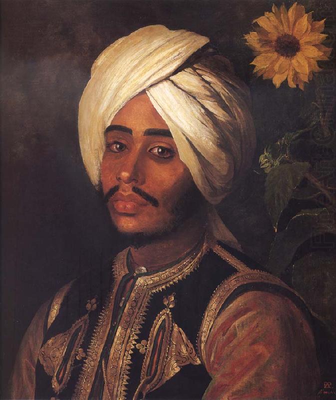 Portrait of a Young Man with Sunflower, unknow artist